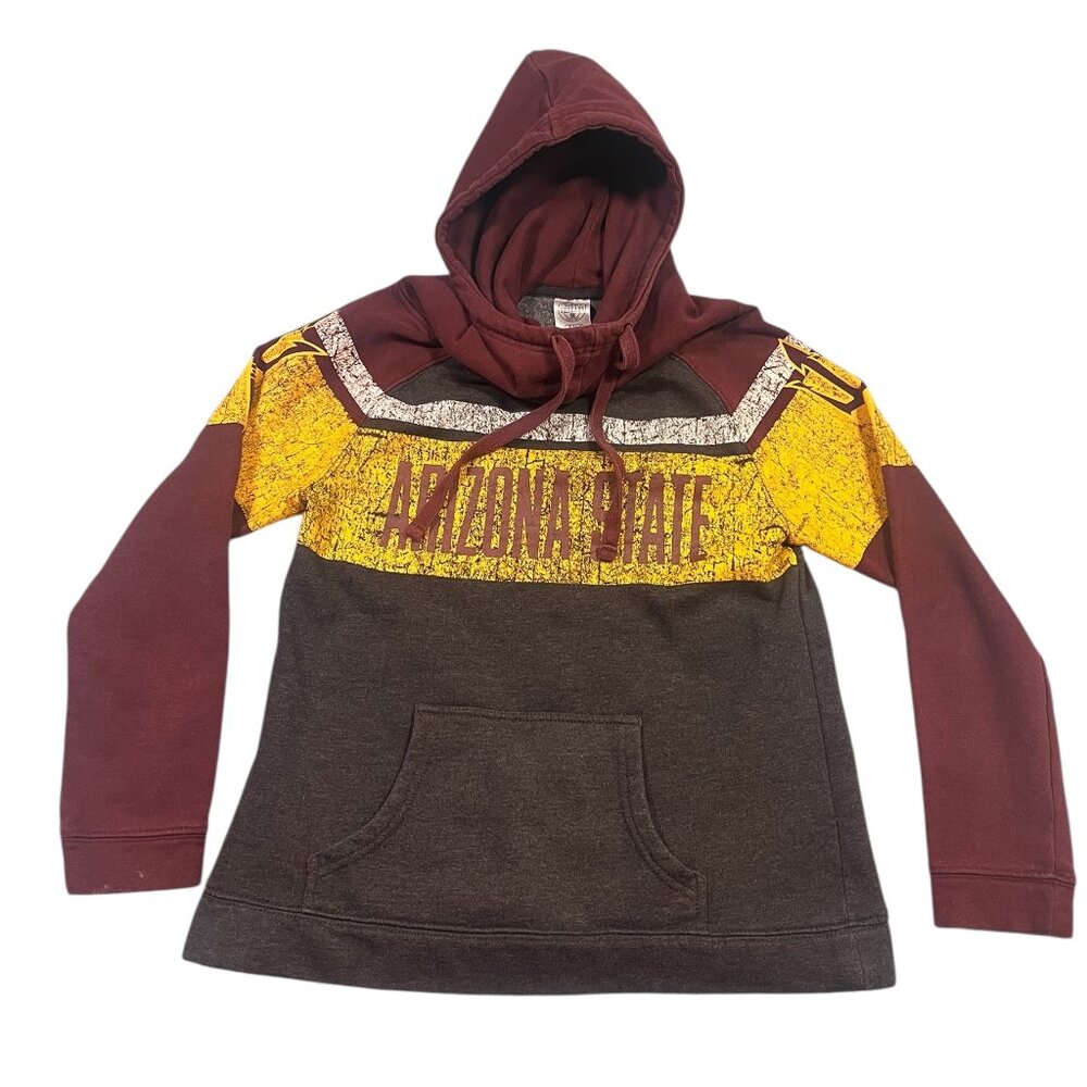 Arizona State Sun Devils Hoodie Women's Size S 4-6 Rivalry Threads 91 Pullover